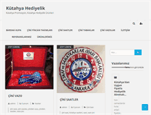 Tablet Screenshot of kutahyahediyelik.com